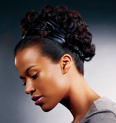 Black Hairstyles: Party Coifs