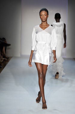 Staging A Black Out: Sophie Théallet Spring 2009 Runway Show