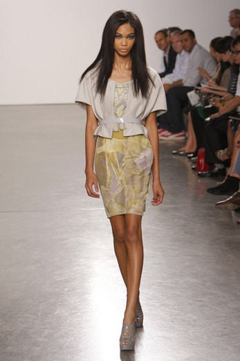 Chanel Iman: NY Fashion Week Runway Queen