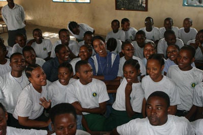 Kelly Rowland in Africa