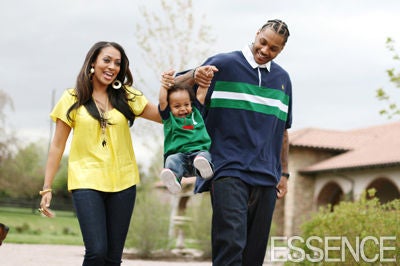 Family Fun With Carmelo and LaLa