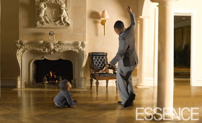 Usher and baby
