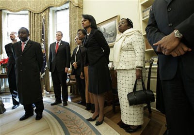 Blacks in the White House