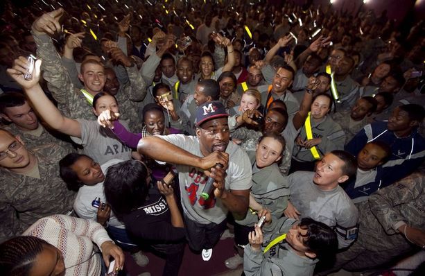 David Banner Visits Troops in Iraq