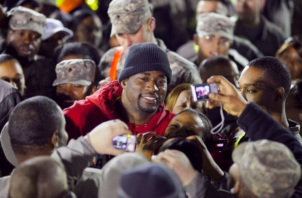 David Banner Visits Troops in Iraq