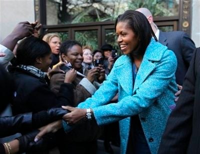 First Lady Michelle Obama Takes Washington