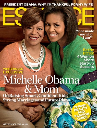 First Lady Michelle Obama & Mom Cover ESSENCE