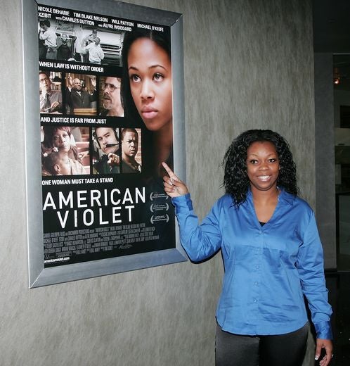 'American Violet' Scenes and Premiere