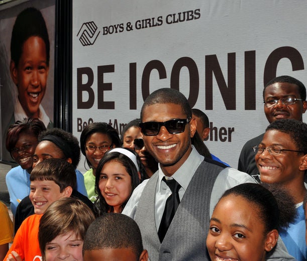 Usher Gives Back