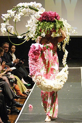 Runway Review VCNY 8th Annual Tulips & Pansies A Headdress Affair