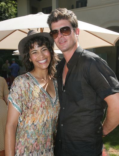 Robin Thicke and Paula Patton's Love In Pictures
