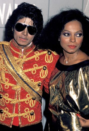 Michael Jackson and Diana Ross