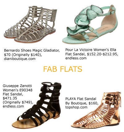 Go Greek: Gladiator Shoe Trends for 2009