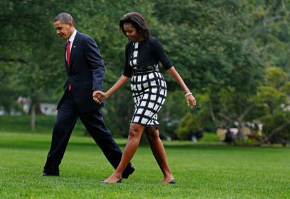 Michelle Obama's Belted Style
