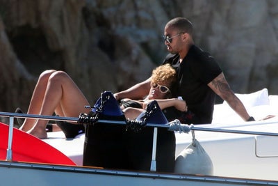 Rihanna and Matt Kemp Holiday Vacation