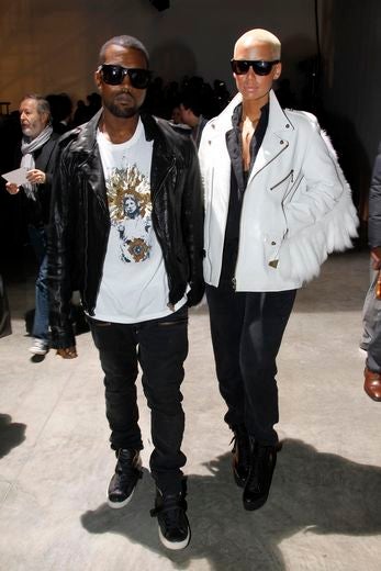 Street Style: Kanye & Amber Do Paris