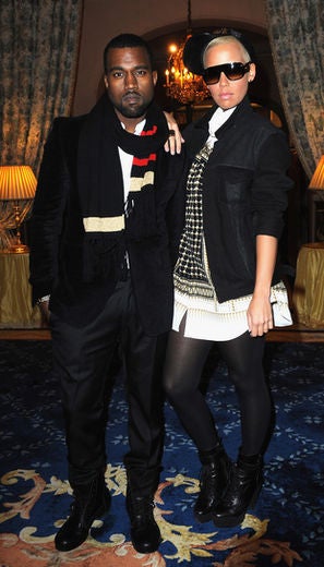 Street Style: Kanye & Amber Do Paris