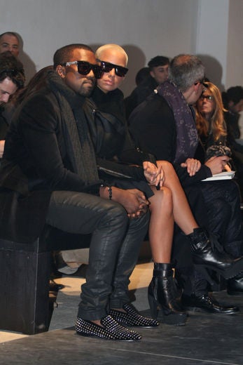 Street Style: Kanye & Amber Do Paris