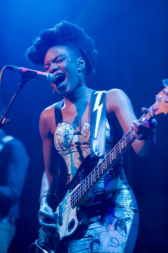 Shingai Shoniwa of  The Noisettes