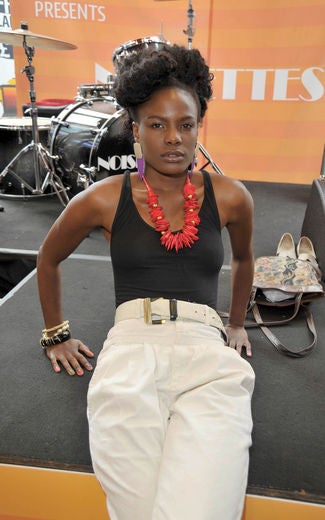 Shingai Shoniwa of  The Noisettes
