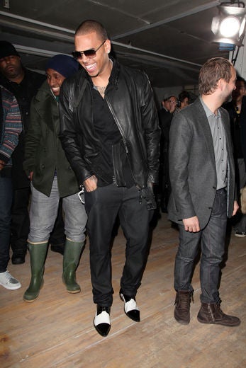 Celebrities Out And About During Fashion Week 2010