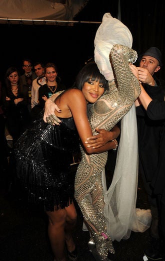 Celebrities Out And About During Fashion Week 2010