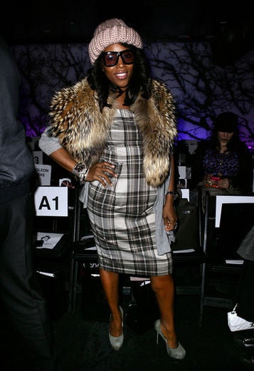 Celebrities Out And About During Fashion Week 2010