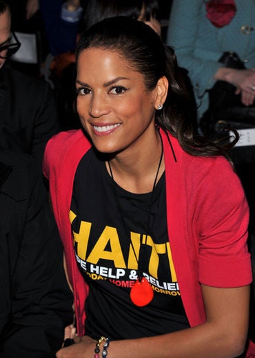 Celebrities Out And About During Fashion Week 2010