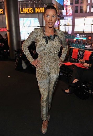 Celebrities Out And About During Fashion Week 2010