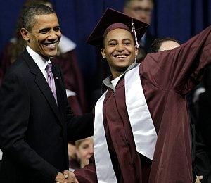 Coffee Talk: Obama Speaks to Kalamazoo HS Grads
