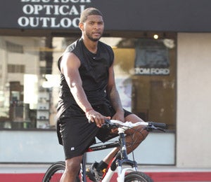 Star Gazing: Usher Takes a Spin