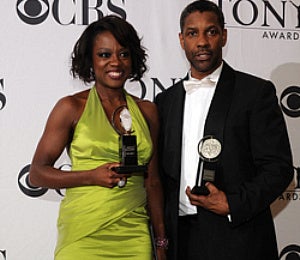 Denzel Washington and Viola Davis Win Tonys