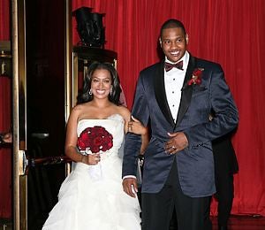 Star Gazing: Carmelo and LaLa Tie the Knot