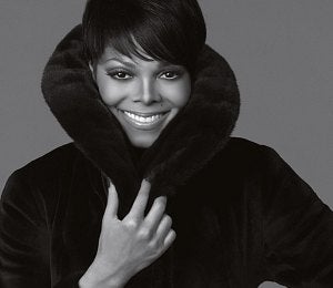 Janet Jackson Poses for Blackglama Fur