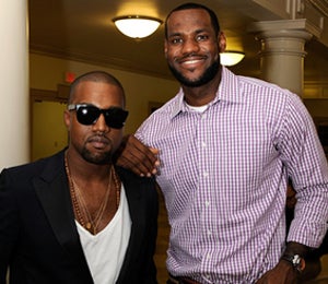 Star Gazing: Kanye West Supports LeBron James