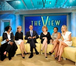 President Obama Talks Jobs and Sherrod on 'The View'