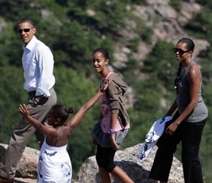 The Obamas Vacation in Bar Harbor, Maine