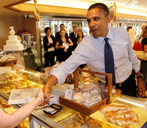 Obama Watch: President Obama Makes a Sweet Stop