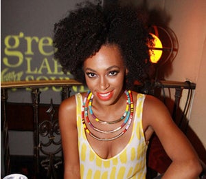 Star Gazing: Colorful Cues, Solange Knowles