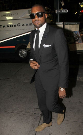 Suited Up: Kanye West's New Style