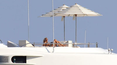 Celebrites Who Yacht and Vacation at Sea