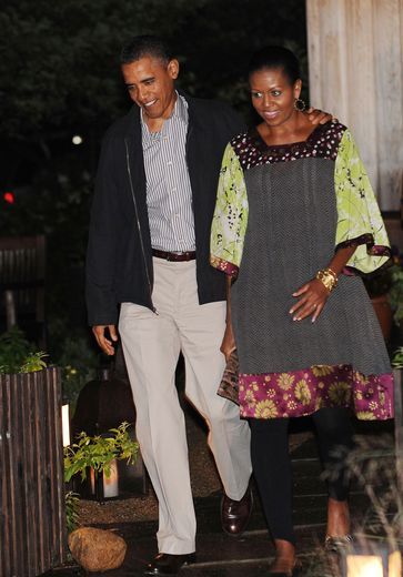 Obama Family on Martha's Vineyard