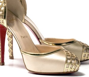 All That Glitters: Chic Gold Footwear