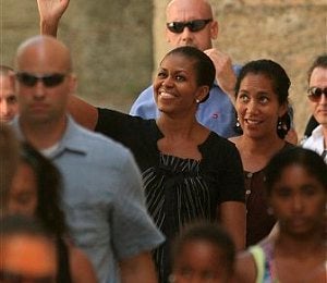 First Lady Michelle Obama Criticized for Spain Vacation