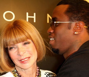 Star Gazing: Anna Wintour and Sean Combs Hug