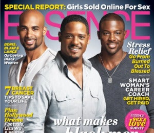 Boris, Blair and Lance on October Cover of ESSENCE