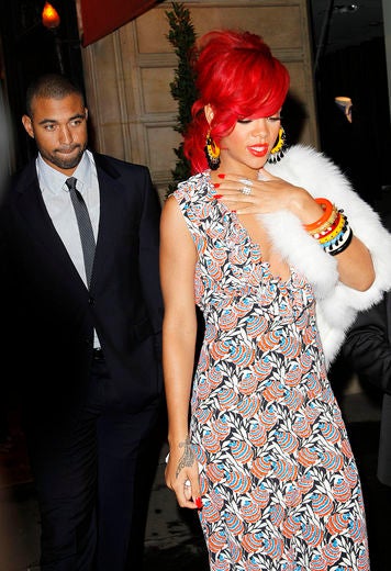 Rihanna & Matt Kemp's Paris Rendevous