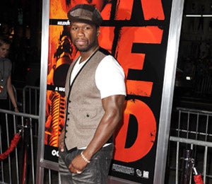 Star Gazing: 50 Cent Looks Sharp at 'Red' Premiere