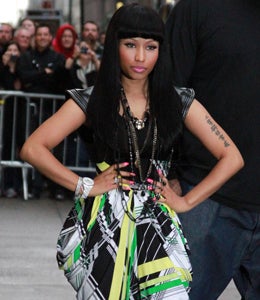 Star Gazing: Nicki Minaj Gets Chic on 'Letterman'