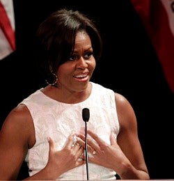 First Lady Diary: Michelle Obama Rocks the Vote